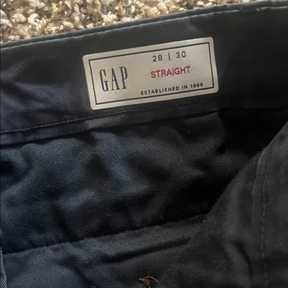GAP Dark Blue Straight Pants